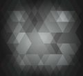 Abstract background hex pattern gray color